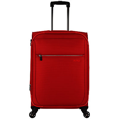 Antler Marcus 4-Wheel Medium Suitcase, Red Antler Marcus 4-Wheel Medium Suitcase, Red